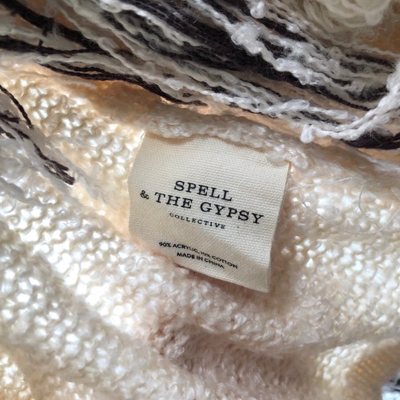 NWOT Spell & The Gypsy Beni Cardigan Sweater